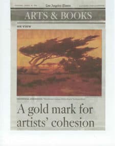 Los Angeles Times A Gold Mark Artists Cohesion
