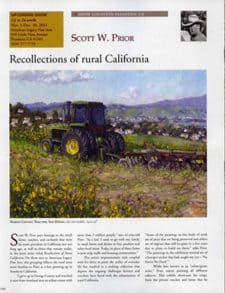 recollections of rural California