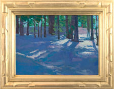 American Legacy Fine Arts presents "Like Sunlight on Snow" a painting by Eric Merrell.