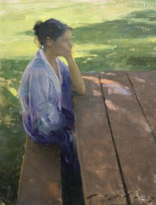 American Legacy Fine Arts presents "The Picnic" a painting by Jeremy Lipking.