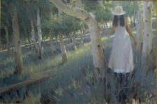 American Legacy Fine Arts presents "Among the Apens" a painting by Jeremy Lipking.