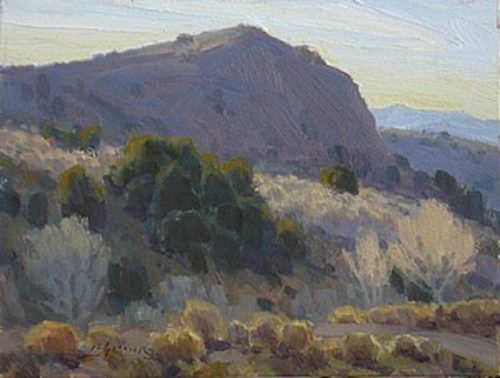 American Legacy Fine Arts presents "Brunswick Bluffs" a painting by Jean LeGassick.