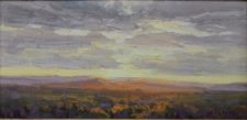 American Legacy Fine Arts presents "Oh, Those New Mexico Sunsets" a painting by Jean LeGassick.
