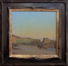 American Legacy Fine Arts presents "Dusk, Leo Carillo" a painting by Jennifer Moses.