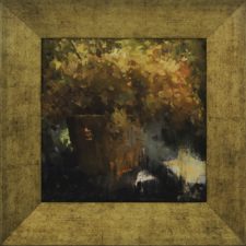 American Legacy Fine Arts presents "Autumn Season" a painting by Jove Wang.