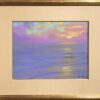 American Legacy Fine Arts presents "Lavender Horizon at Westward Beach; Malibu" a painting by Peter Adams.