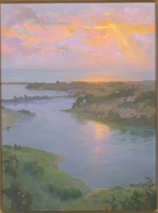 American Legacy Fine Arts presents "Eastern Light After the Storm" a painting by Peter Adams.