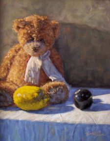 American Legacy Fine Arts presents "Paddington's 8-Ball" a painting by Scott W. Prior.