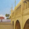 American Legacy Fine Arts presents "Viaduct Bridge; LA River" a painting by Tony Peters.