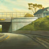 American Legacy Fine Arts presents "Freeway Exit" a painting by Tony Peters.