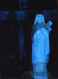 American Legacy Fine Arts presents "Illumination of Saint Theresa; Mission San Juan Capistrano" a painting by Peter Adams.