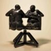 American Legacy Fine Arts presents "Swinging Sisters" a sculpture by Béla Bácsi.