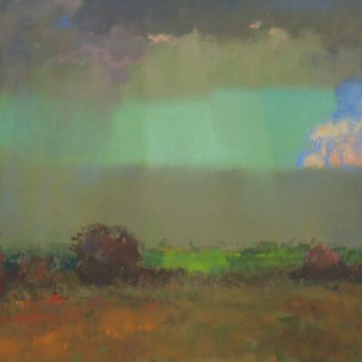 American Legacy Fine Arts presents "California Stormy Sky" a painting by Theodore N. Lukits.