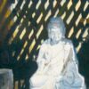 American Legacy Fine Arts presents "Buddha Revealed; Huntington Gardens" a painting by Peter Adams.