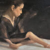 Jeremy Lipking artist oil on linen panel Figure Interlude alla Prima