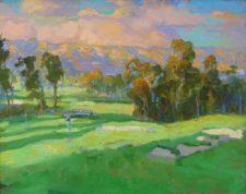 American Legacy Fine Arts presents Summer Clouds a painting by Peter Adams