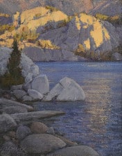 American Legacy Fine Arts presents "Study for What a Little Sunlight Will Do" a painting by Jean Le Gassick.