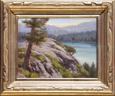 American Legacy Fine Arts presents "Above Emerald Bay" a painting by Jean LeGassick.