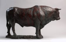 American Legacy Fine Arts presents "Bull of Bordeux" a sculpture by Peter Brooke.