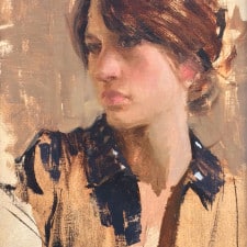 American Legacy Fine Arts presents "Fanny" a painting by Jeremy Lipking.