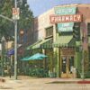 American Legacy Fine Arts presents "Fair Oaks Pharmacy, South Pasadena" a painting by Alexander V. Orlov.