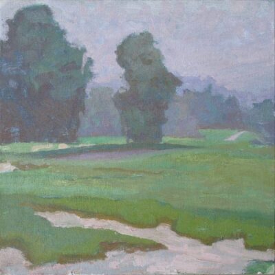 American Legacy Fine Arts presents "Quiet Layers' a painting by Daniel w. Pinkham.