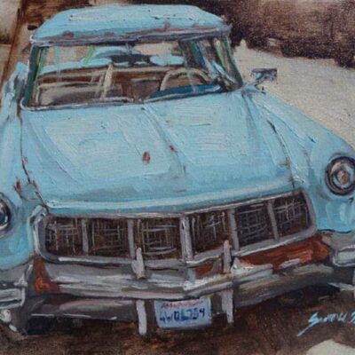 American legacy Fine Arts presents "One Sweet Ride" a painting by Scott W.Prior.