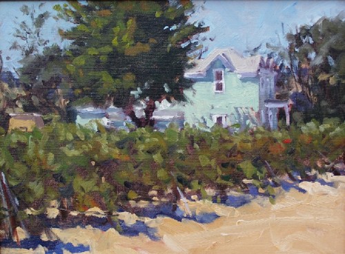 American Legacy Fine Arts presents "Sonoma Farmhouse" a painting by Scott W. Prior.