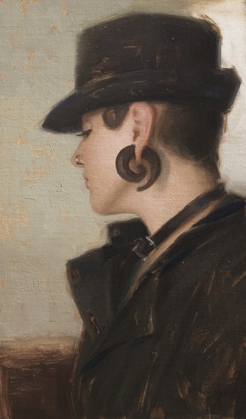 American Legacy Fine Arts presents "Cork Screw" a painting by Aaron Westerberg.