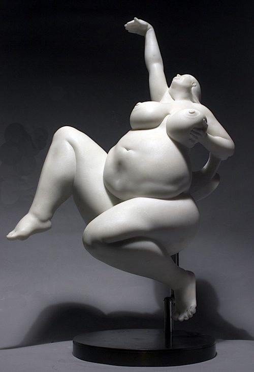 American Legacy Fine Arts presents " Poised" a sculpture by Béla Bácsi.