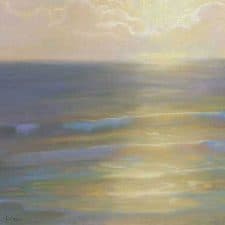 American Legacy Fine Arts presents "Soft Light and sea Mist" a painting by Peter Adams.