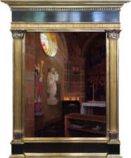 American Legacy Fine Arts presents "Sources of Light - St. Andrews Catholic Church, Pasadena" a painting by Peter Adams.