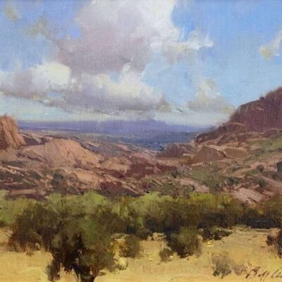 American Legacy Fine Arts presents "Prescott Afternoon" a painting by Bill Anton