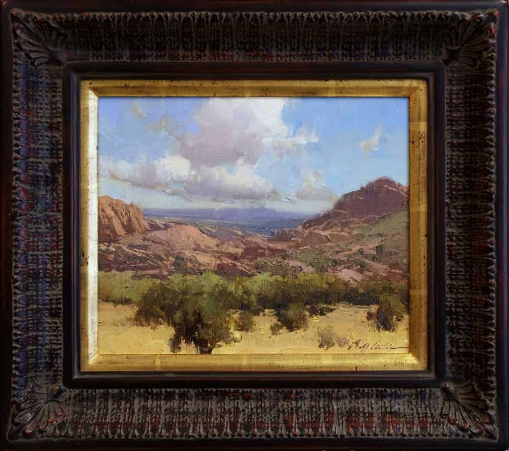American Legacy Fine Arts presents "Prescott Afternoon" a painting by Bill Anton.