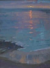 American Legacy Fine Arts presents "Reflecting Light, Mist Glow" a painting by Alexey Steele.