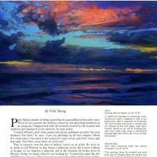American Legacy Fine Arts presents Peter Adams in Art of the West Magazine Spring 2017 Issue.