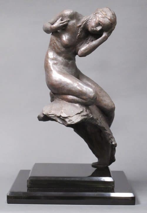 American Legacy Fine Arts presents "Cassandra" a sculpture by Alicia Ponzio.