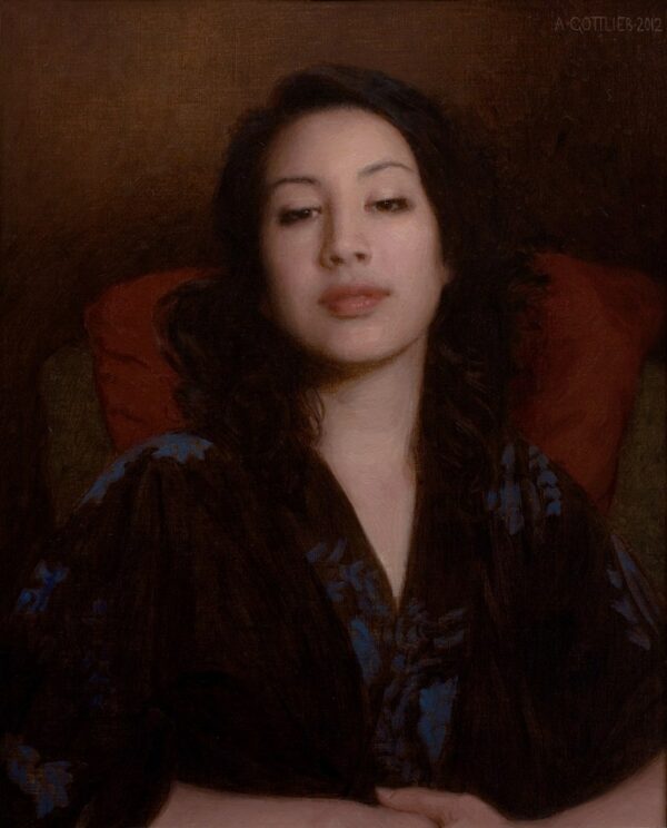 American Legacy Fine Arts presents "Satis" a painting by Adrian Gottlieb.