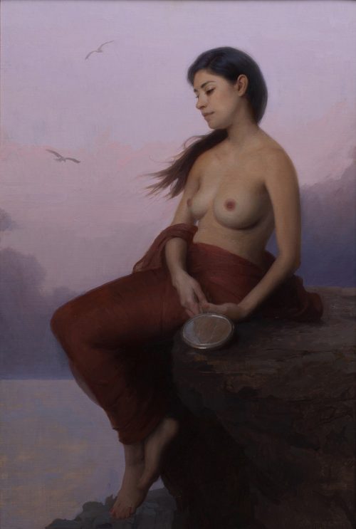 American Legacy Fine Arts presents "Siren Song" a painting by Adrian Gottlieb.