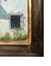 American Legacy Fine Arts presents "Carmel Mission Facade" a painting by Jennifer Moses.