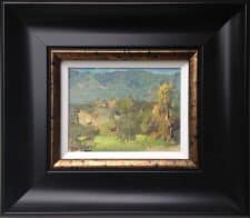 American Legacy Fine Arts presents "Santa Ynez Mountains" a painting by Jove Wang.