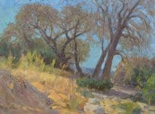 American Legacy Fine Arts presents "Noon at Eaton Canyon" a painting by Mian Situ.