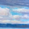 American Legacy Fine Arts presents 'Lake Washington Three" a painting by Tony Peters.