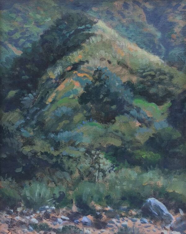 American Legacy Fine Arts presents "Eaton Canyon Mount" a painting by William Stout.