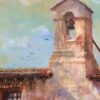 American Legacy Fine Arts presents "Mission San Juan Capistrano" a painting by William Stout.