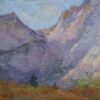 American Legacy Fine Arts presents "On High Places; Eastern Sierra's" a painting by Amy Sidrane.