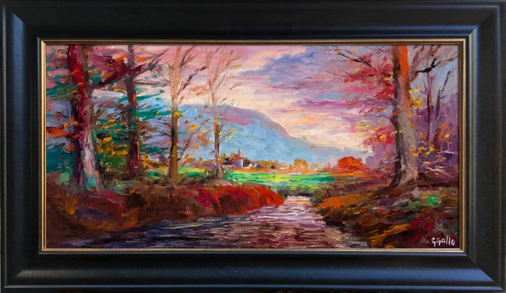 American Legacy Fine Arts presents "The Kingdom; Upstate New York, Adirondacks" a painting by George Gallo.