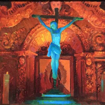 American Legacy Fine Arts presents "Crucifix and Retablo at Serra Ch