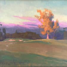 American Legacy Fine Arts presents "The Last Flame of Day" a painting by Alexey Steele