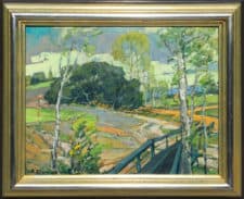 American Legacy Fine Arts presents "View from the Bridge" a painting by Karl Dempwolf
